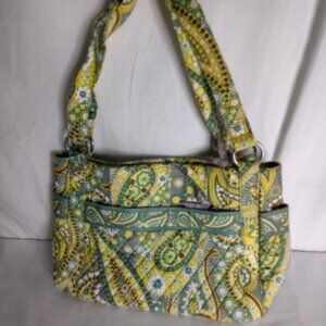 Vera Bradley lemon parfait tote